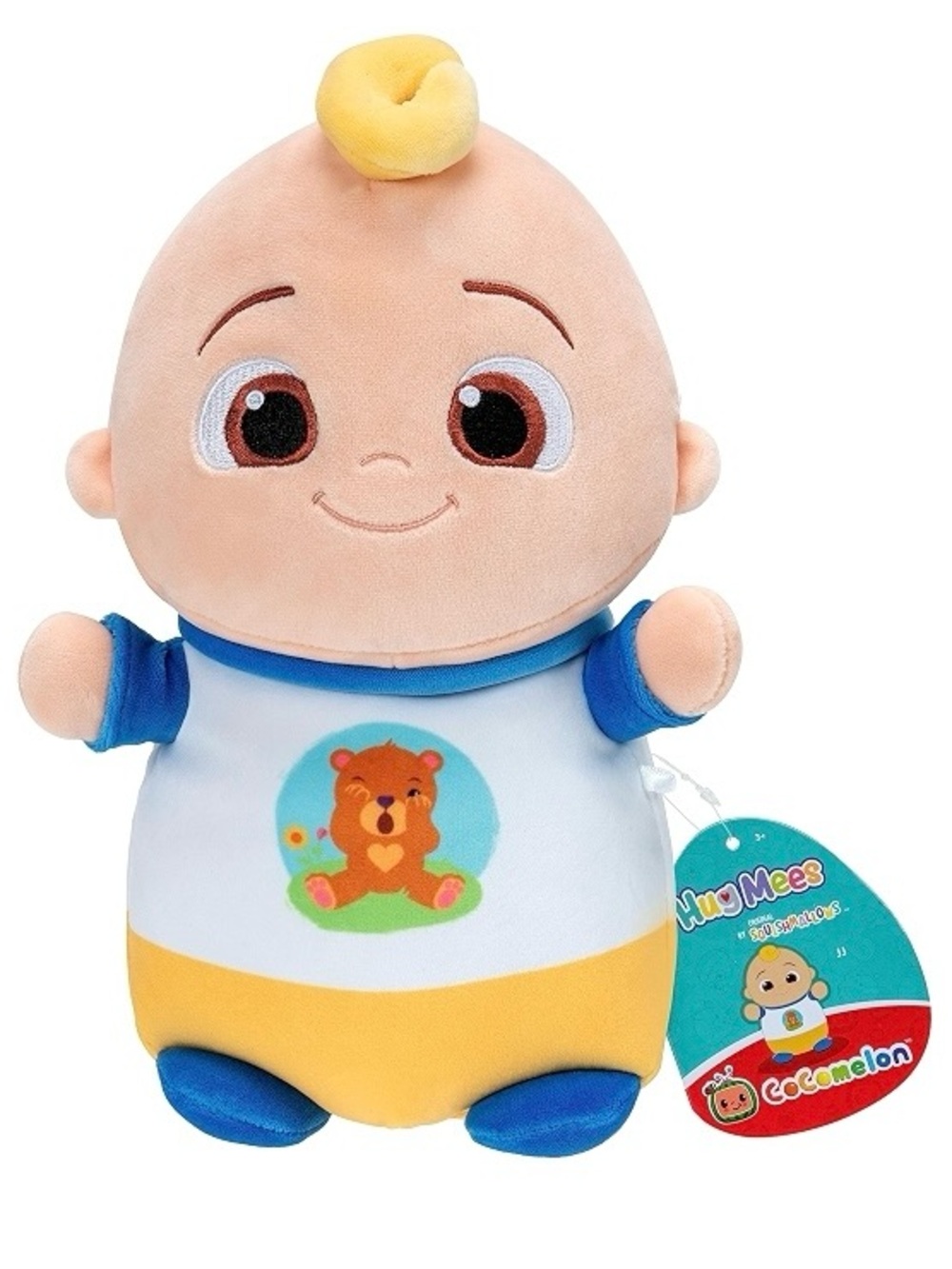 Squishmallows CoComelon Baby Plush in Peach, Yellow & Blue 6”